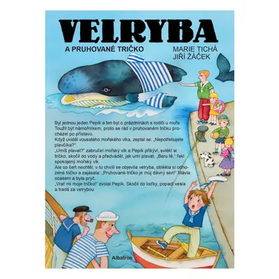 Velryba a pruhované tričko ALBATROS