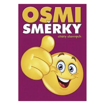 Osmisměrky – citáty slavných (fialová obálka) Jan Vašut s.r.o.