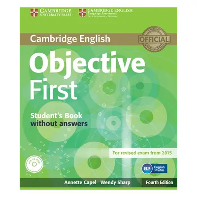 Objective First 4th Edition Student´s Book without Answers with CD-ROM Cambridge University Pres