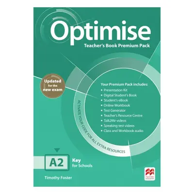 Optimise A2 Updated Teacher´s Book Premium Pack Macmillan