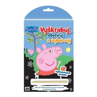 Prasátko Peppa - Vyškrabuj, objevuj, vybarvuj JIRI MODELS a. s.