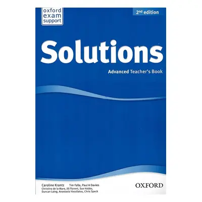 Maturita Solutions (2nd Edition) Advanced Teacher´s Book Oxford University Press