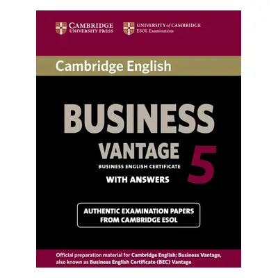 Cambridge BEC 5 Vantage Student´s Book with answers Cambridge University Press