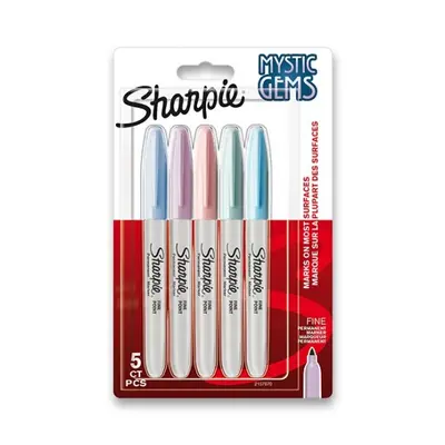 Permanentní popisovač Sharpie Fine Mystic sada 5 barev Sharpie