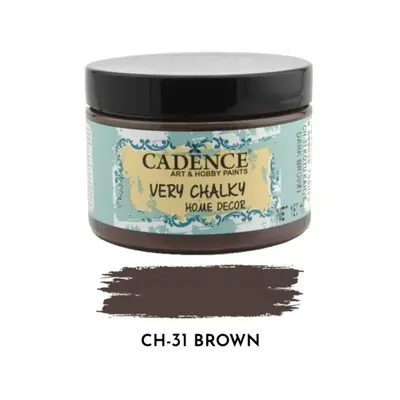 Křídová barva Cadence Very Chalky 150 ml - brown hnědá Aladine