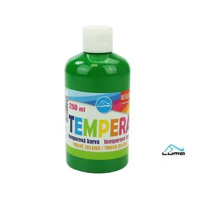 Barvy temperové LUMA 250ml zelená tmavě LUMA