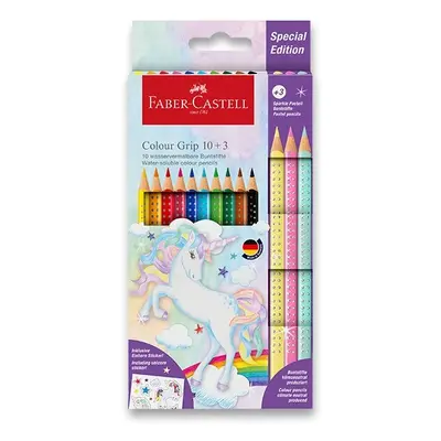 Pastelky Faber-Castell Colour Grip Unicorn souprava, 13 ks Faber-Castell