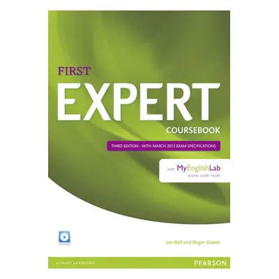 Expert First 3rd Edition Coursebook with Audio CD a MyEnglishLab Pearson