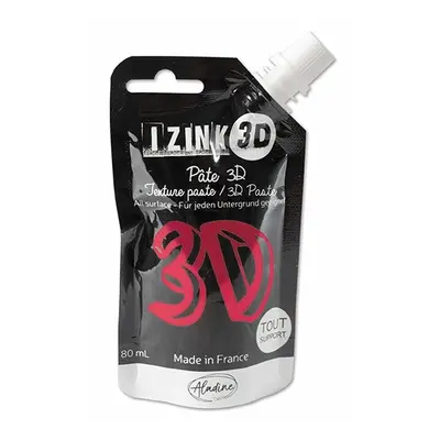 Reliéfní pasta, 3D IZINK, 80 ml - geranium, růžová Aladine