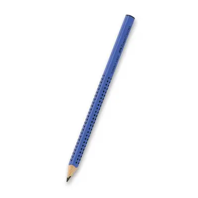 Grafitová tužka Faber-Castell Grip Jumbo tvrdost B (číslo 1), modrá Faber-Castell