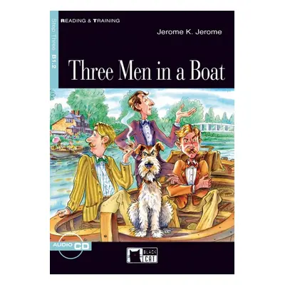 Black Cat THREE MEN IN A BOAT + CD ( Reading a Training Level 3) BLACK CAT - CIDEB