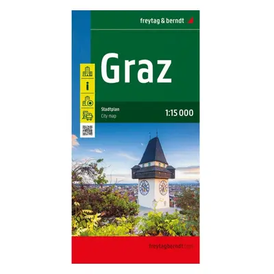 Graz 1:15 000 / plán města Freytag-Berndt und Artaria KG