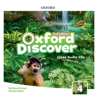 Oxford Discover Second edition 4 Class Audio CDs (3) Oxford University Press