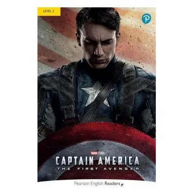 Pearson English Readers: Level 2 Marvel Captain America The First Avenger Bk + Code Edu-Ksiazka 