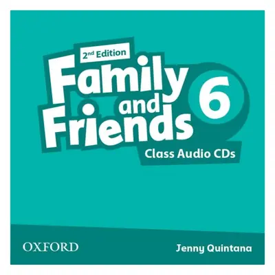 Family and Friends 2nd Edition 6 Class Audio CDs (2) Oxford University Press