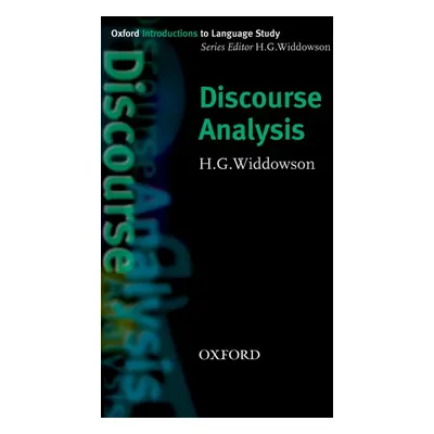 Oxford Introductions to Language Study Discourse Analysis Oxford University Press