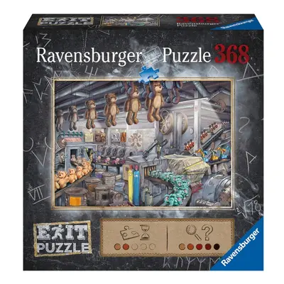 Exit Puzzle: V továrně na hračky 368 dílků Ravensburger