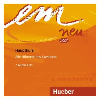 em neu 2008 Hauptkurs Audio-CDs Hueber Verlag