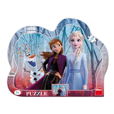 Puzzle Frozen II s Olafem 25 dílků deskové DINO