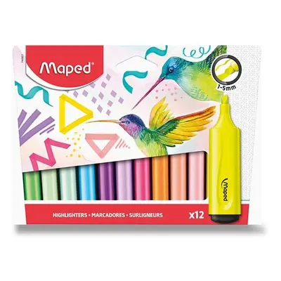 Zvýrazňovač Maped Fluo Peps sada 12 ks Maped