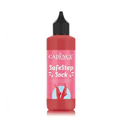 Protiskluzová barva Cadence SafeStep Sock-Stopper Paint, 90 ml - red, červená Aladine