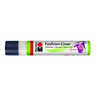 Textilní liner 25 ml - světle zelená Aladine