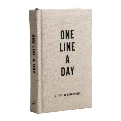 Canvas One Line a Day, A Five-Year Memory Journal Chronicle Books