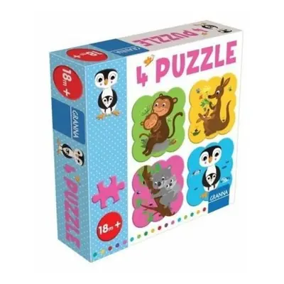 4 puzzle Tučňák Pygmalino, s.r.o.