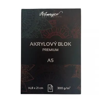 Artmagico Akrylový blok A5 Artmagico