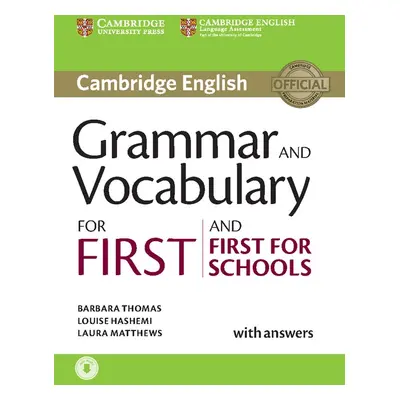 Grammar and Vocabulary for First (FCE) and First for Schools Book with Answers and Audio Downloa