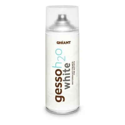 Ghiant - H2O podkladová pasta gesso ve spreji - 400 ml - bílá Ghiant