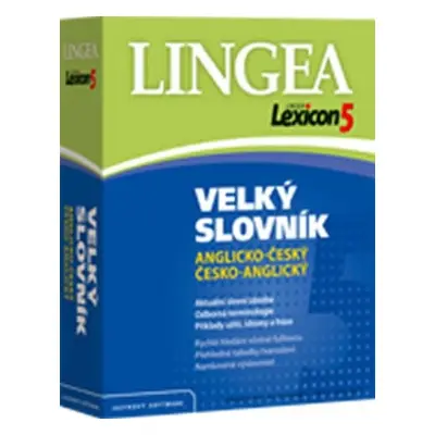 Lexicon 5 Anglický velký slovník Lingea