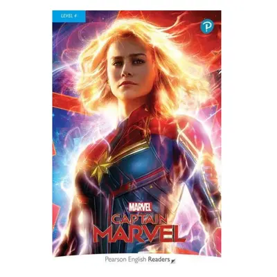 Pearson English Readers: Level 4 Marvel Captain Marvel Book + Code Pack Edu-Ksiazka Sp. S.o.o.