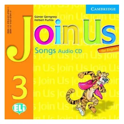 Join Us for English 3 Songs Audio CD Cambridge University Press