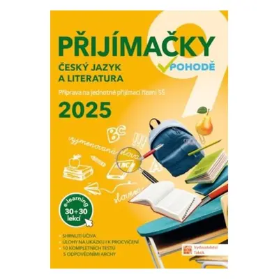 Přijímačky 9 Český jazyk a literatura + E-learning 2025 TAKTIK International s.r.o., organizační