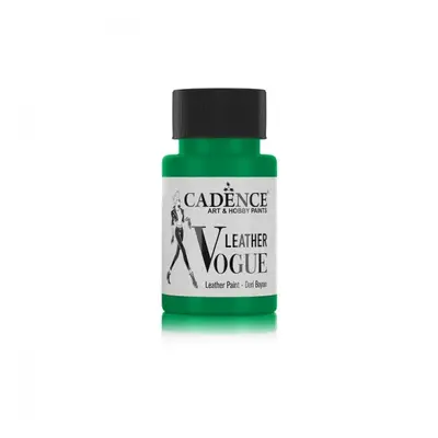 Barva na kůži Leather Vogue, 50 ml - zelená Aladine