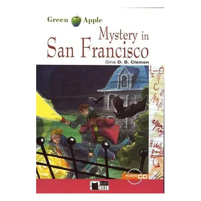 BLACK CAT READERS GREEN APPLE EDITION 1 - MYSTERY IN SAN FRANCISCO + CD BLACK CAT - CIDEB