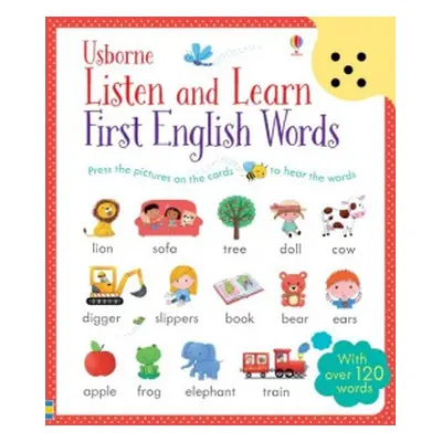 Listen and learn first English words Usborne Publishing