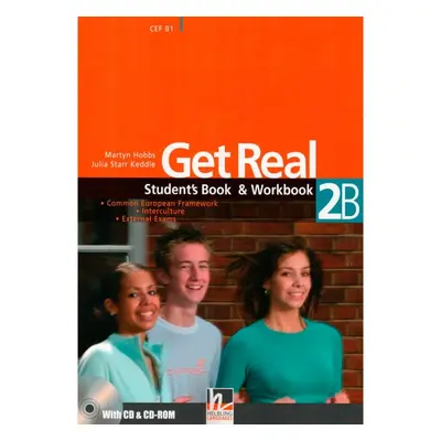 GET REAL COMBO 2B STUDENT´S BOOK PACK (Student´s Book a Workbook Multipack B + Audio CD + CD-ROM