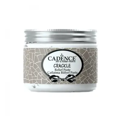 Krakelovací pasta Cadence Crackle Relief Paste, 150 ml - bílá Aladine