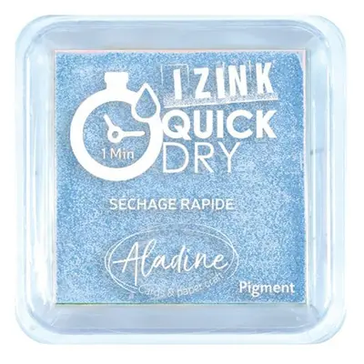 Razítkovací polštářek Aladine IZINK QUICK DRY - bleu pastel pastelová modrá Aladine