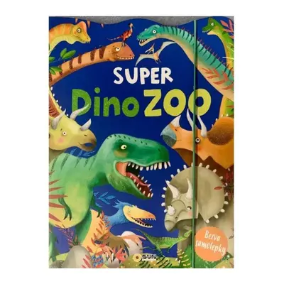 Super Dino ZOO - Bezva samolepky NAKLADATELSTVÍ SUN s.r.o.