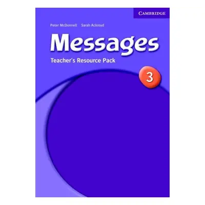 Messages 3 Teacher´s Resource Pack Cambridge University Press