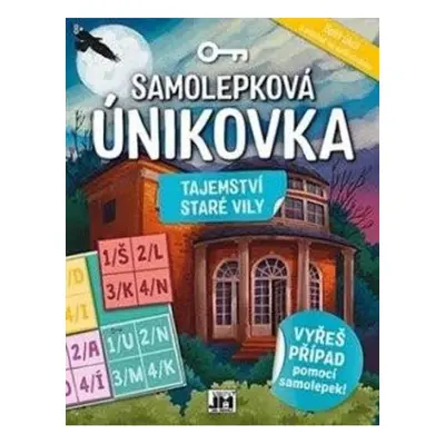 Samolepková únikovka Tajemství staré vily JIRI MODELS a. s.