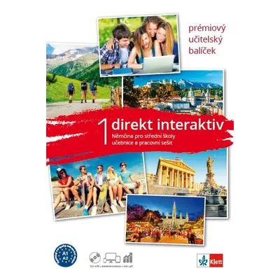 Direkt interaktiv 1 CZ - učitelský balíček (uč + ps+ mp+ testy+ Intensivtrainer, překlady) Klett