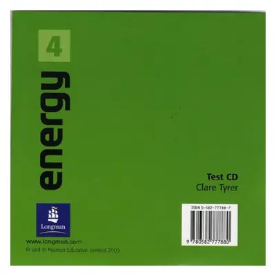 Energy 4 Test CD Pearson