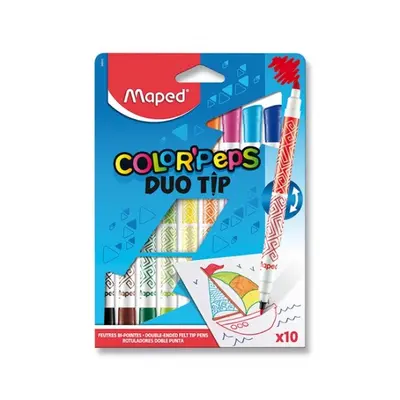 Fixy Color Peps Duo Tip 10 barev Maped