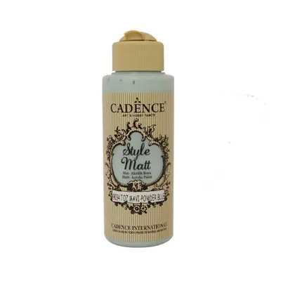 Matná akrylová barva Cadence Style Matt 120ml - powder blue pudrová modrá Aladine