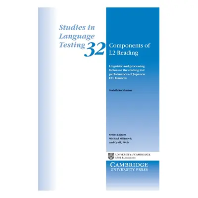 Components of L2 Reading Cambridge University Press