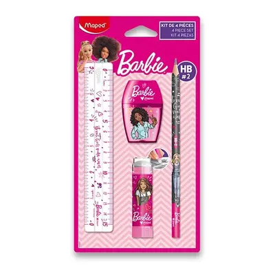 Souprava Mini Stationery Barbie 4dílná souprava Maped